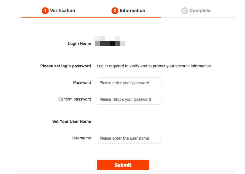 taobao register login